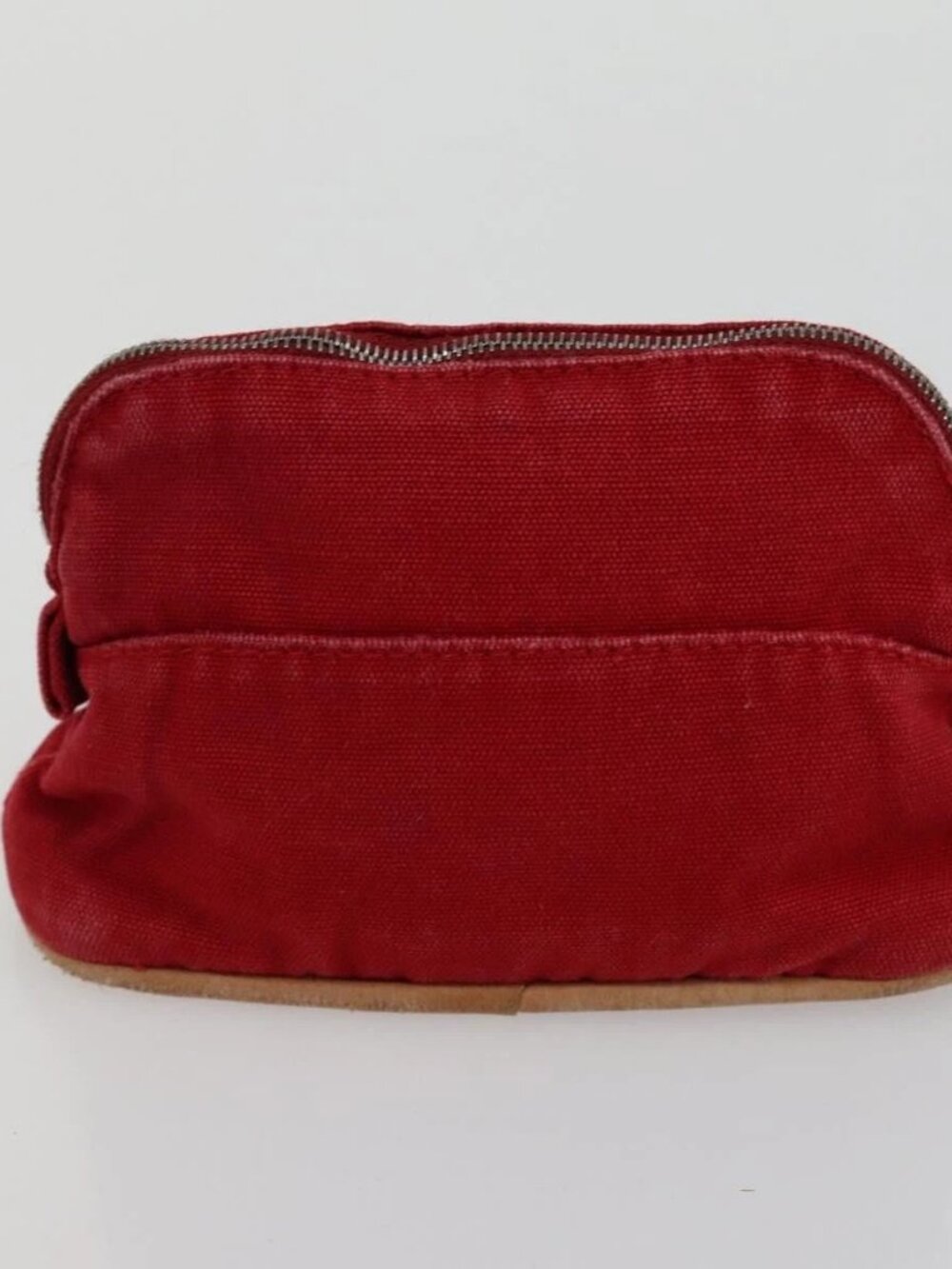 HERMES Bolide Pouch Canvas 5 Set Light Blue Orange Yellow Navy Red Auth ti3568 - Picture 14 of 16